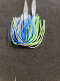 40 Silicone Fishing Skirt 4"in/10 cm Glow Tails Fishing Lure Teaser Micro Tackle