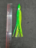 Hoochie Squid Fishing Tackle Glow 7.5" 19cm Trolling Terminal Tackle Tuna Marlin