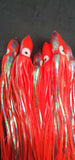 Squid Skirt 12in Fishing Lure 4 PACK Hoochies Bait Saltwater Soft Lure FREE SHIP