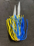 Silicone Fishing Skirt 4" in / 10 cm Glow Tails Fishing Lure Teaser Micro Tackle
