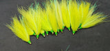 Fishing Bucktail Hair Teaser Slide Tube Fluke Bass Rig Jig 25 Pack