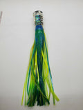 12" Trolling Chugger Head Skirt Teaser Unrigged Tuna Marlin Fish Offshore Tackle