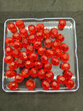 12 mm Faceted Beads Fishing Offshore Tackle Craft Jewelry 3 Colors