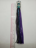 12" Trolling Chugger Head Skirt Teaser Unrigged Tuna Marlin Fish Offshore Tackle