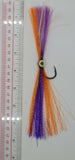 Fishing Flies Teaser 6/0 Gamakatsu 2X Hook Saltwater Custom Tied Big Eye Lure