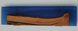 Epoxy Shelf with Hangers Sapphire Blue Pour With Wood Live Edge Wall Art Deco