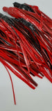 40 Octopus Squid Bulb Skirt 4 colors mix 10 6.5" in\ 16 cm Fishing Lure Trolling