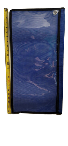 Fishing Tackle Storage Bag Offshore Umbrella Lure Holder 24" x 12" Pouch Blue