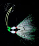 Hi-Lo Floating Bucktails with 4" Chaffing Tubes
