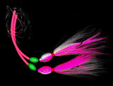 Hi-Lo Floating Bucktails with 4" Chaffing Tubes